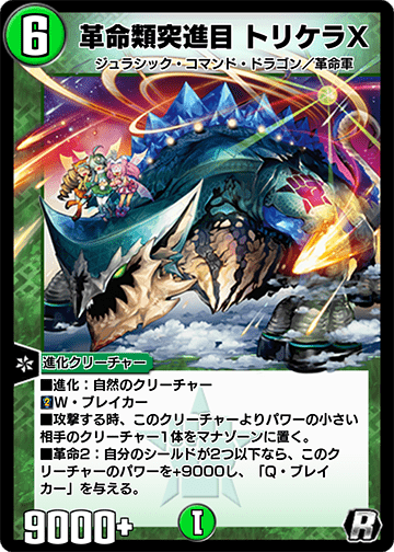 革命類突進目 トリケラX