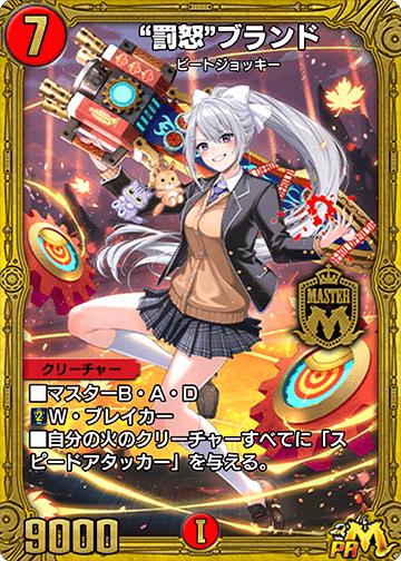 “罰怒”ブランド カード画像