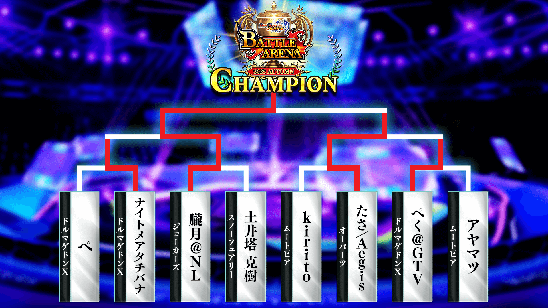 DUEL MASTERS PLAY'S 公式大会 BATTLE ARENA 2025 AUTUMN｜DUEL