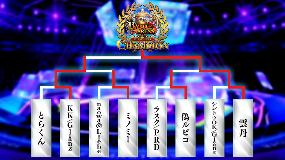 トーナメント 決勝ラウンド最終結果