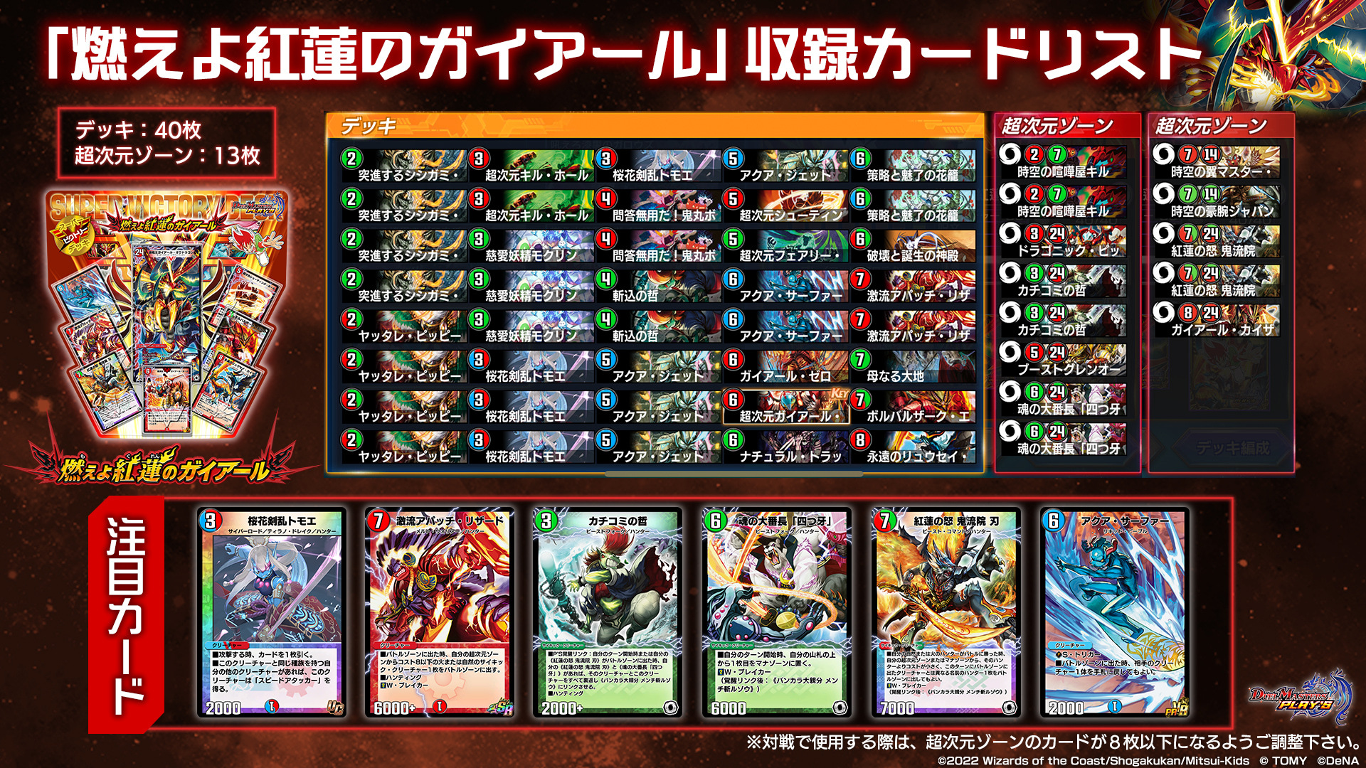 デッキ開発部 デュエル・マスターズ プレイス特別編2023｜DUEL MASTERS PLAY'S（デュエル・マスターズ プレイス）｜タカラトミー