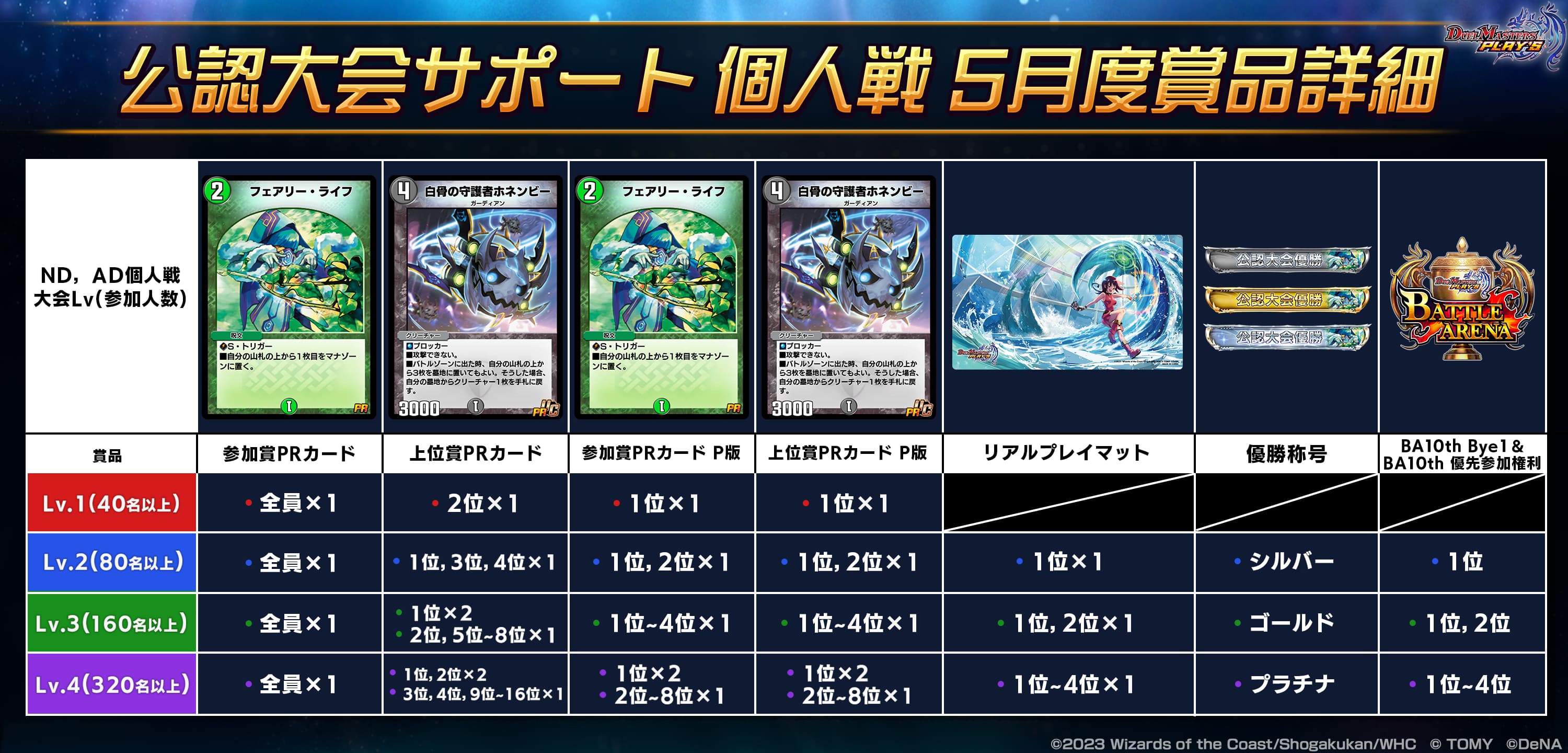 5月度公認大会開催！｜DUEL MASTERS PLAY'S（デュエル・マスターズ