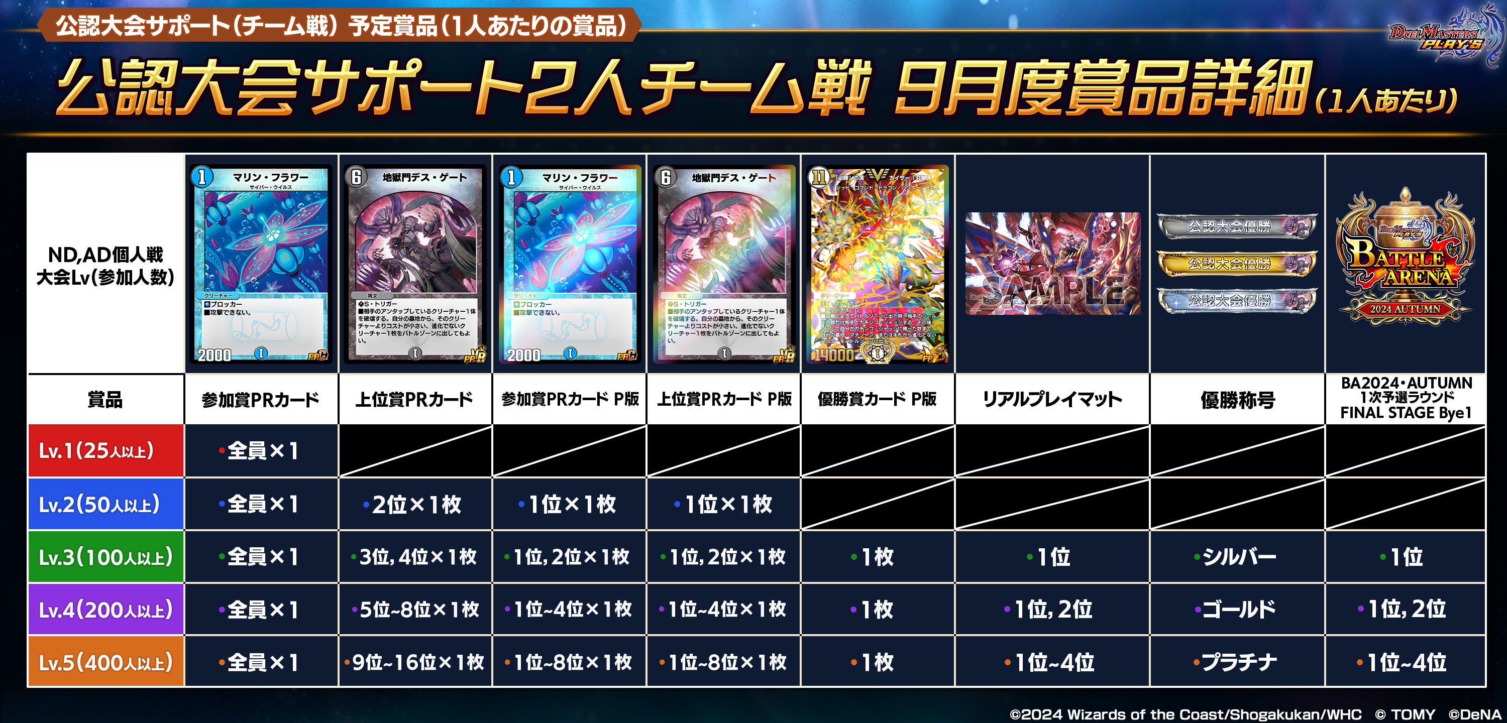 9月度公認大会開催！｜DUEL MASTERS PLAY